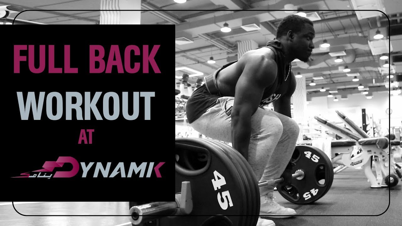 Ultimate back workout at Dynamik gym Pearl Qatar | Moe_Fit_Qatar | Doha