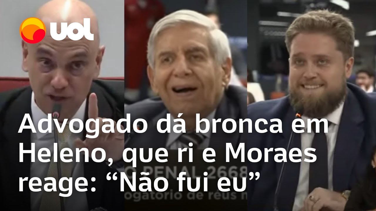 Advogado de Augusto Heleno dá bronca no general e Moraes reage no STF: 'Não fui eu'; veja vídeo