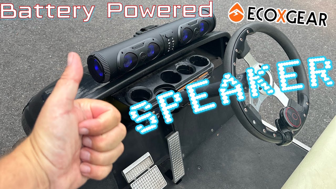 Возьмите свою музыку с собой с Bluetooth-динамиком Ecoxgear