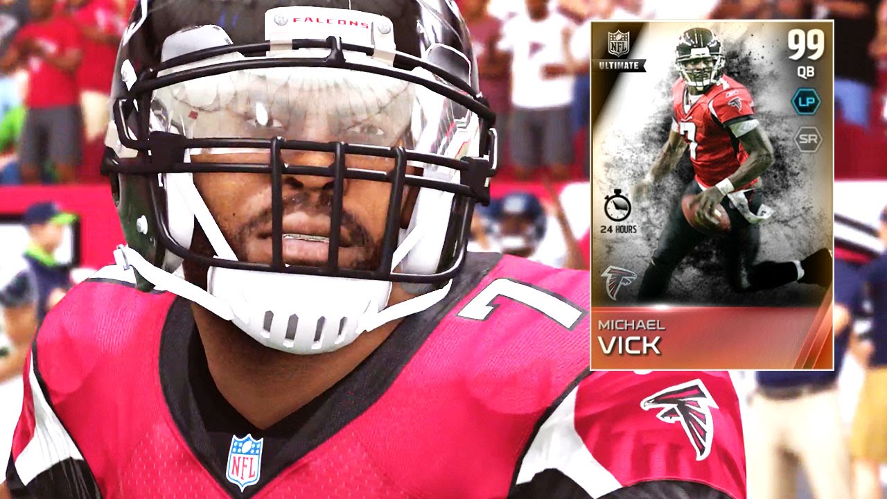 Madden 15 Ultimate Team Gameplay - 99 ELITE @MikeVick Best QB on MUT - 1st Game w/Mike Vick