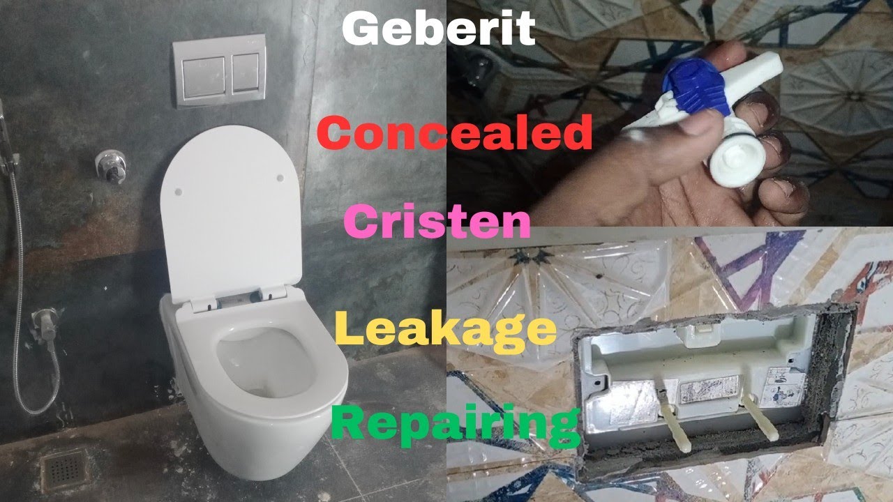 How To Repair Geberit Concealed Cristen || Geberit Concealed Flush Leakage Fix ||Flush tank Leakage