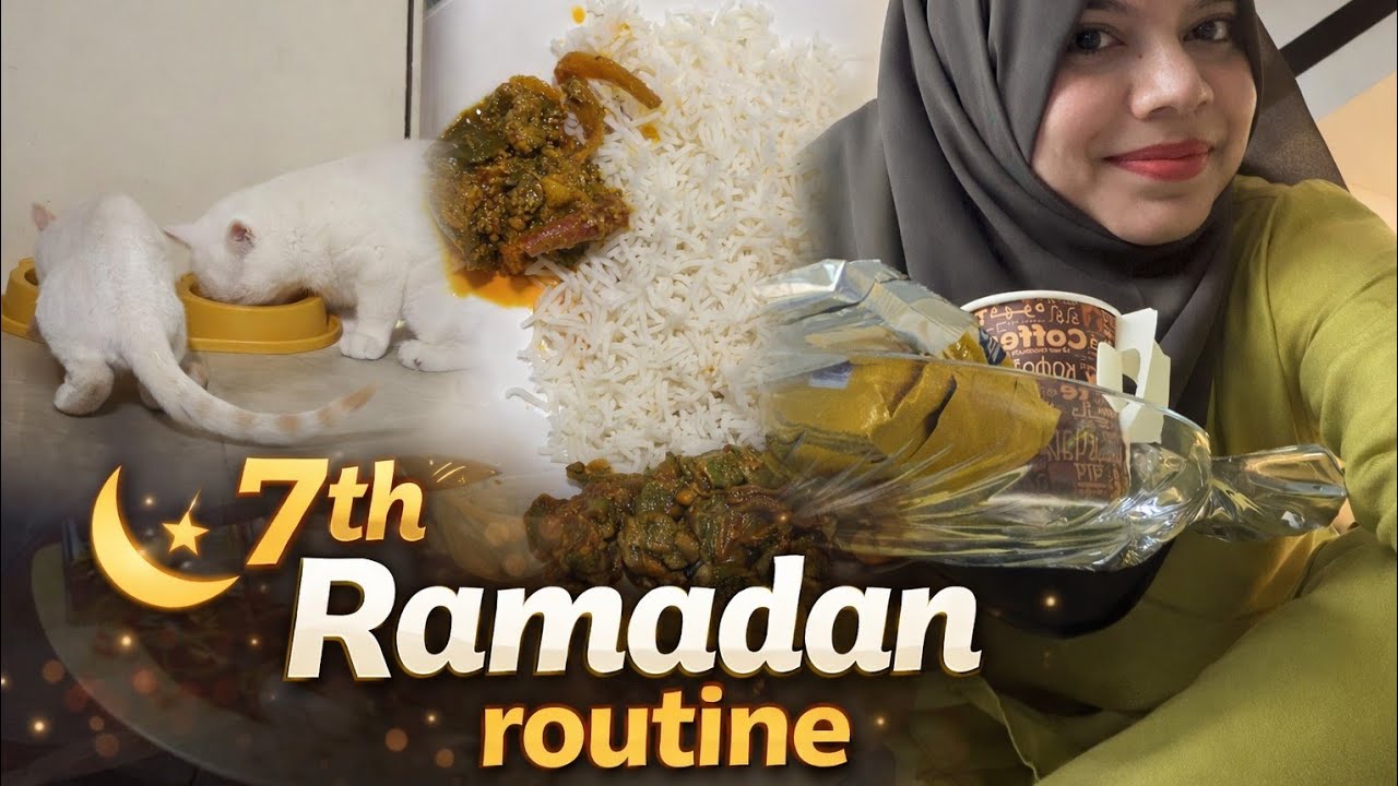 7th Ramadan full day routine vlog🔥❤️