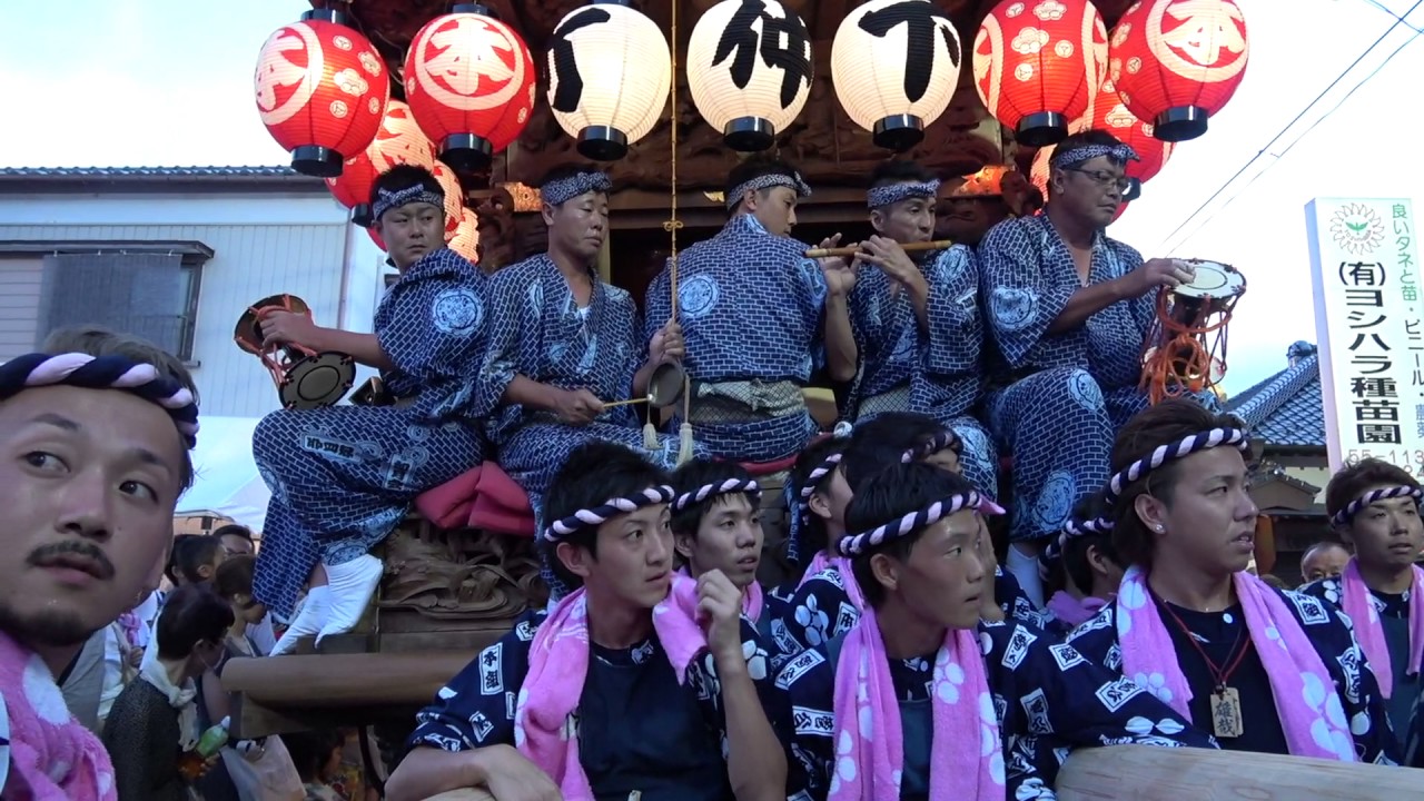 佐原の大祭2017夏　年番送り　下仲町