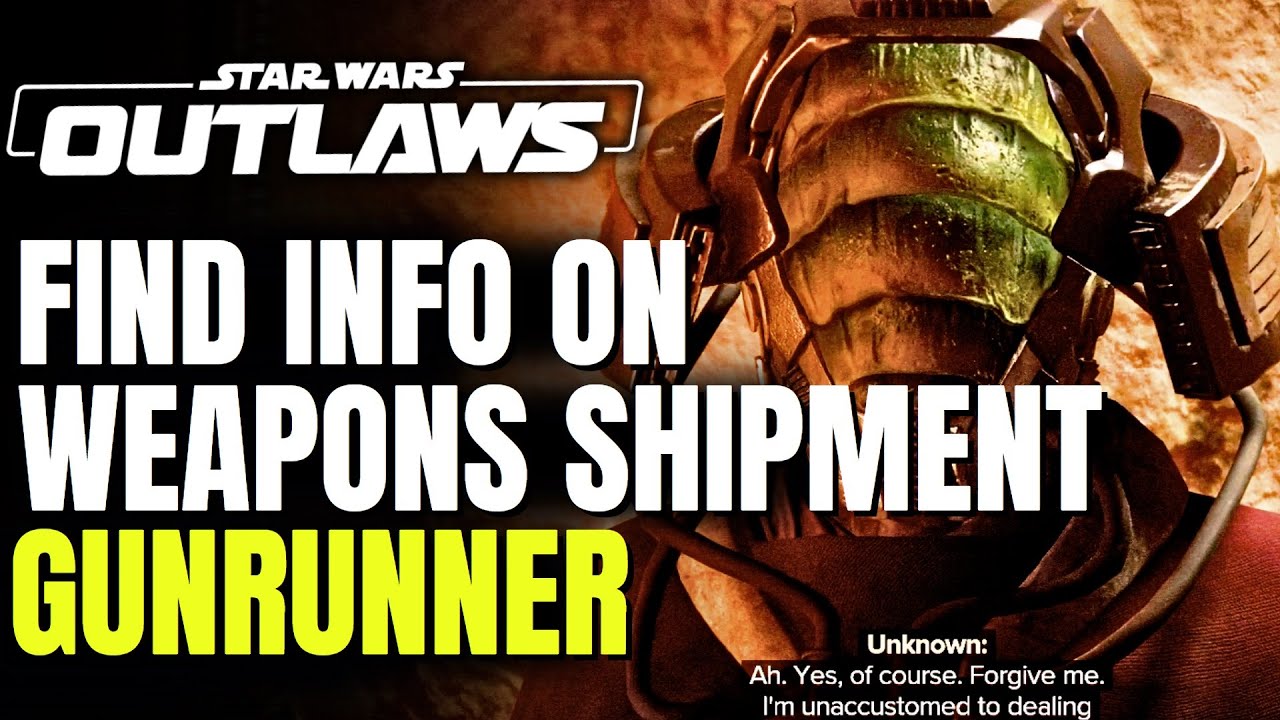 Find Info On The Weapons Shipment | Ashiga Clan Opportunity | STAR WARS Outlaws