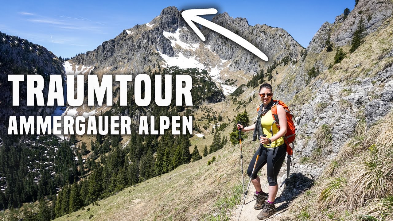 Gro&szlig;e Klammspitze - Traumhafte Wanderung in den Ammergauer Alpen