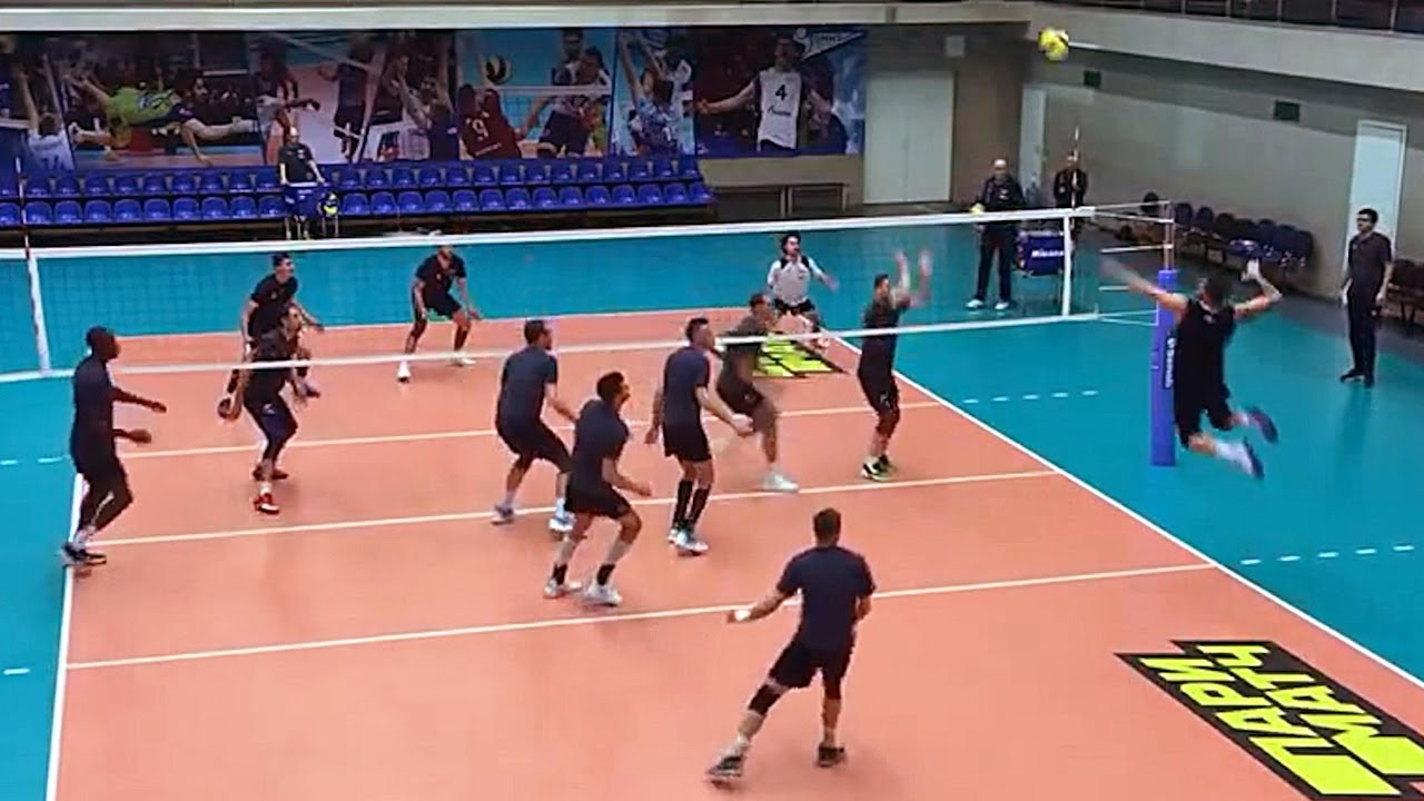 Волейбол. Открытая тренировка. Зенит Санкт-Петербург.