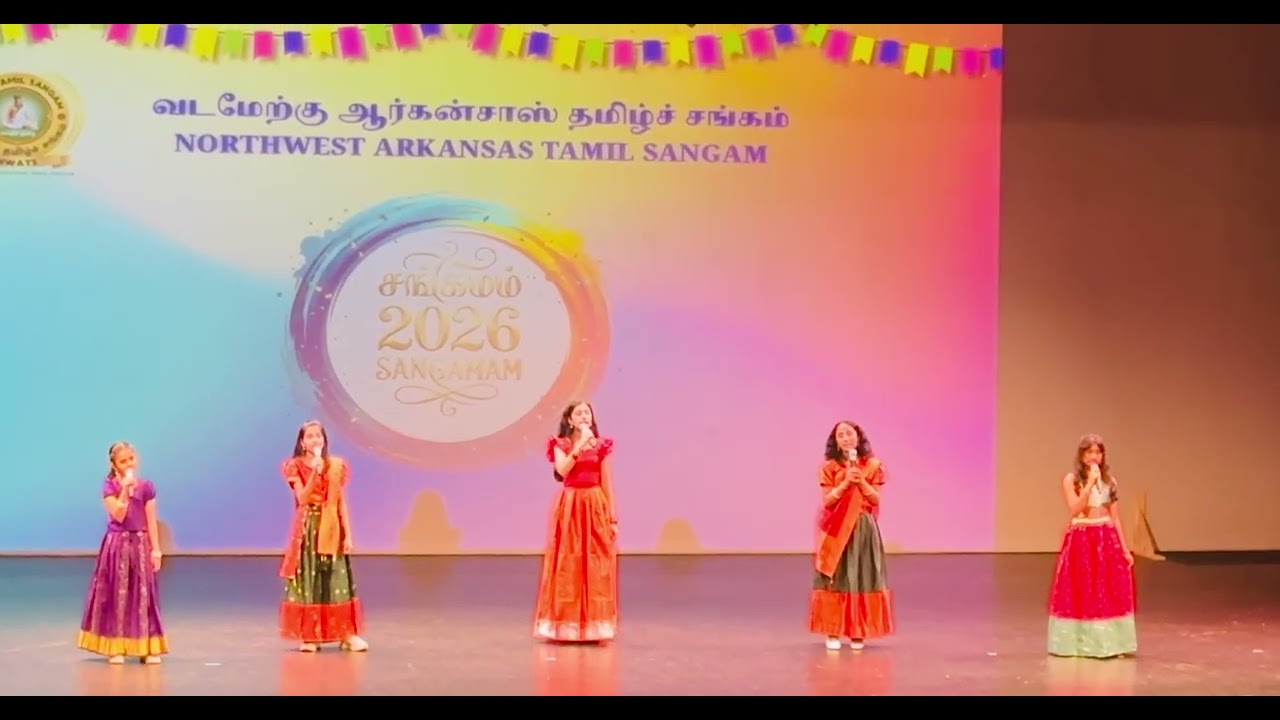 @NWATamilSangam kids group song