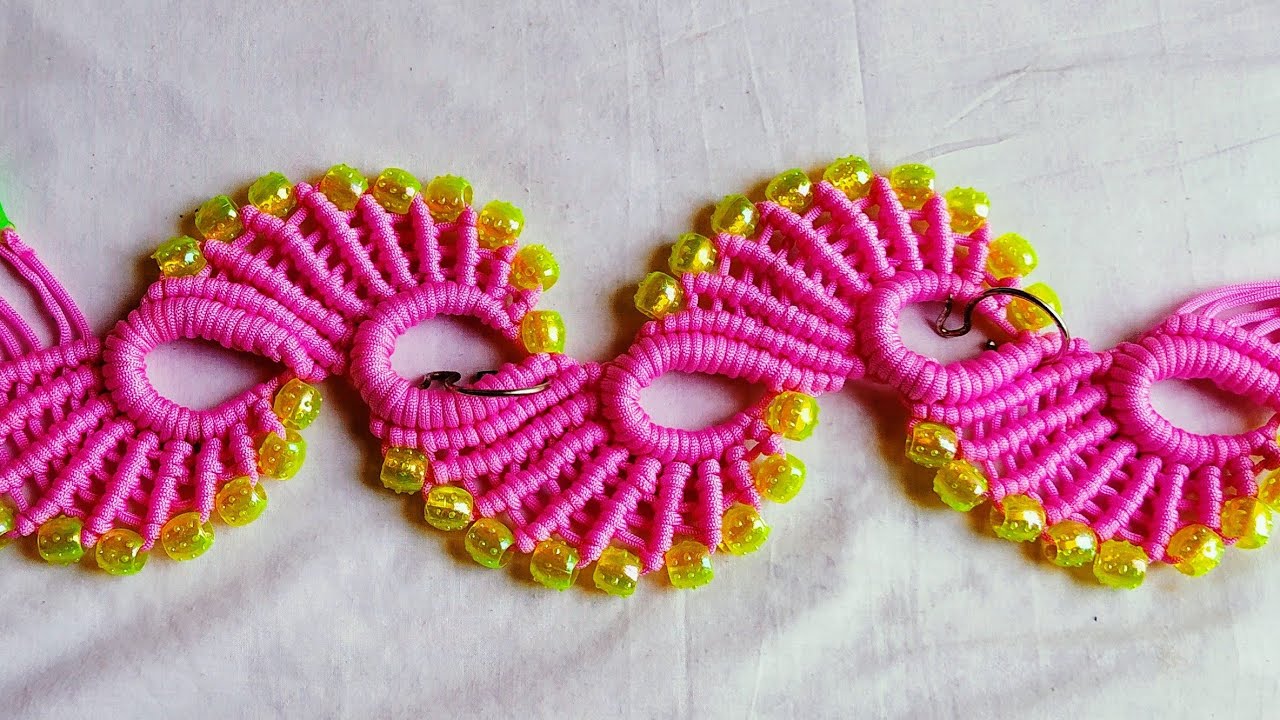 Macrame New Design Key Hanger tutorial