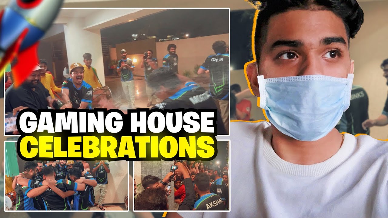 Surprise visit to gaming house | Congratulations team soul