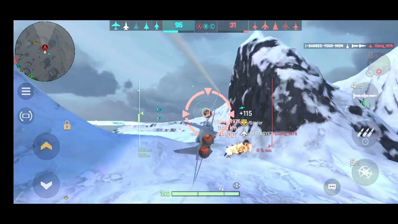 Metalstorm: (lvl 8 Mig-31 FOXHOUND) MVP Best Run ever!