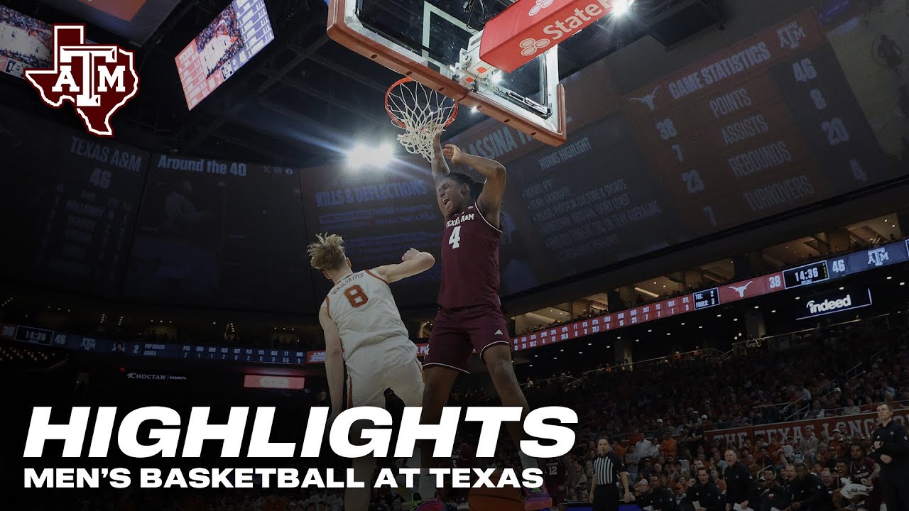 Highlights: A&M 74, Texas 70