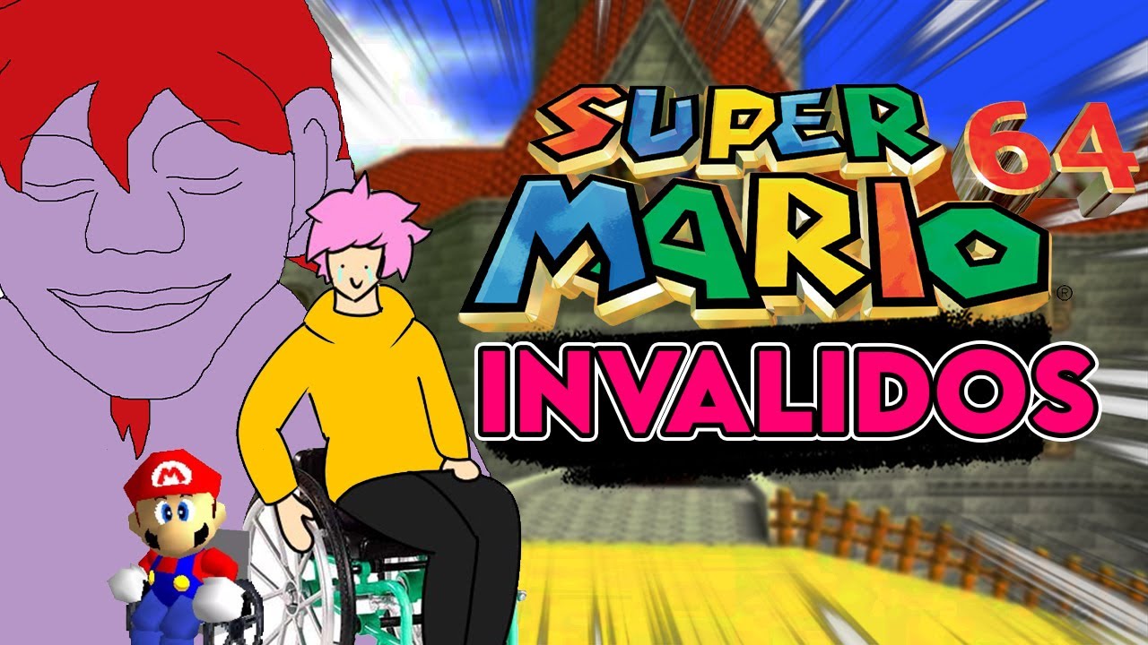 jugamos MARIO 64 pero SIN PIERNAS | INVALIDO 64 con @SmashuFlashu