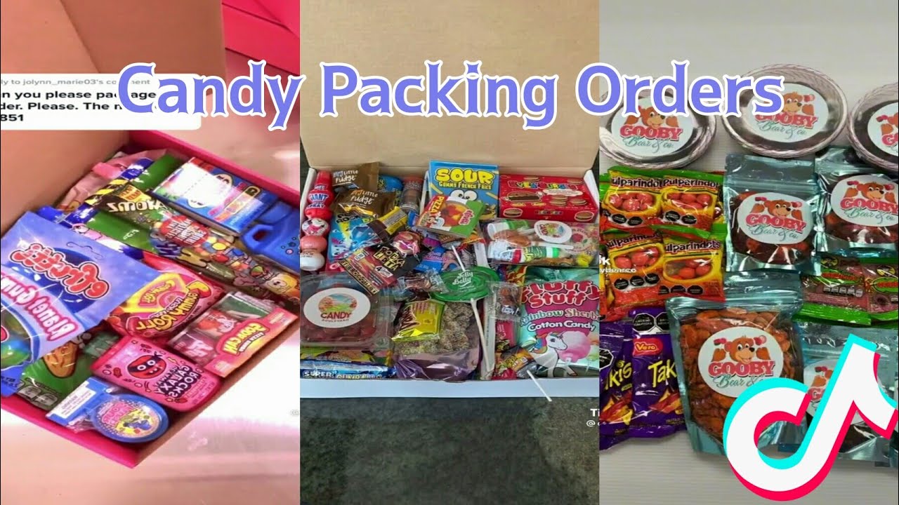 Packing Candy Orders🍬🍫 | Candy Small Business #19 | Best Aesthetic Tiktok