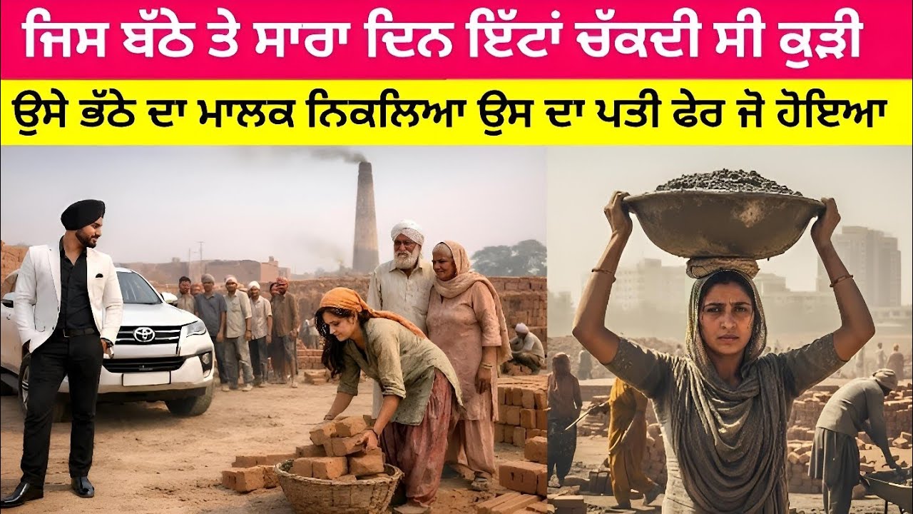 ਜਿਸ ਭੱਠੇ ਤੇ ਸਾਰਾ ਦਿਨ ਇੱਟਾ ਚੱਕਦੀ ਸੀ ਕੁੜੀ ਉਸੇ ਭੱਠੇ ਦਾ ਮਾਲਕ ਨਿਕਲਿਆ ਉਸ ਦਾ ਪਤੀ ਫਿਰ ਜੋ ਹੋਇਆ