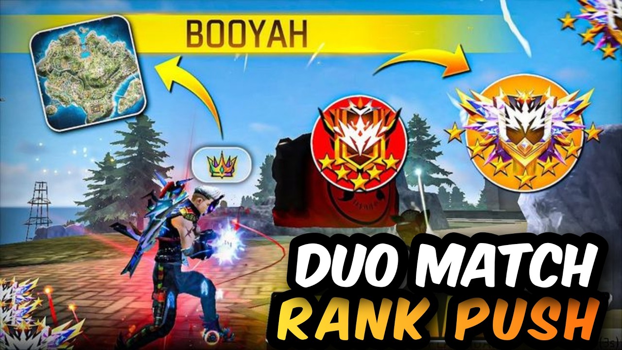 😎DUO MATCH BR RANK PUSH #booyah #rankpush