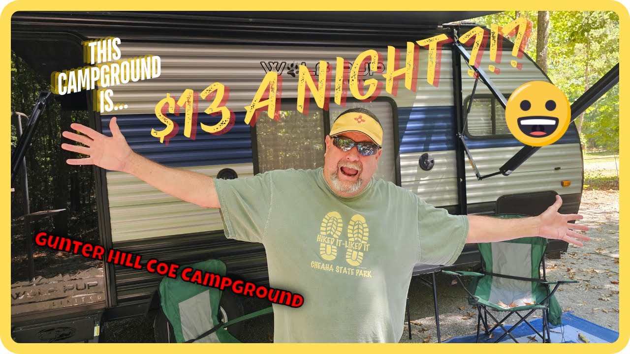 $13 a Night?! Discover GUNTER HILL CAMPGROUND!