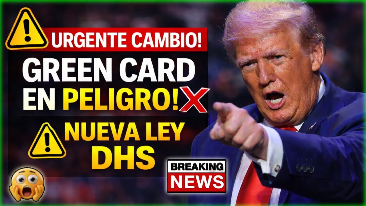 ACTUALIZACIÓN URGENTE | ¿Residentes con Green Card impedidos de regresar? | Impactante regla del DHS