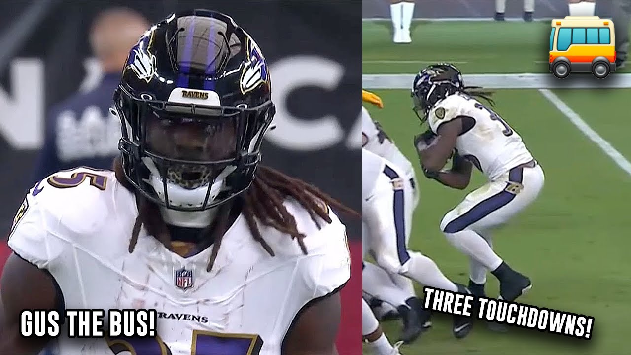 Gus 'BUS' Edwards Shows How 'UNDERRATED' He Is 😳🔥 Cardinals vs Ravens 2023 Highlights