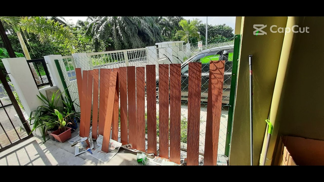 DIY Pagar privasi