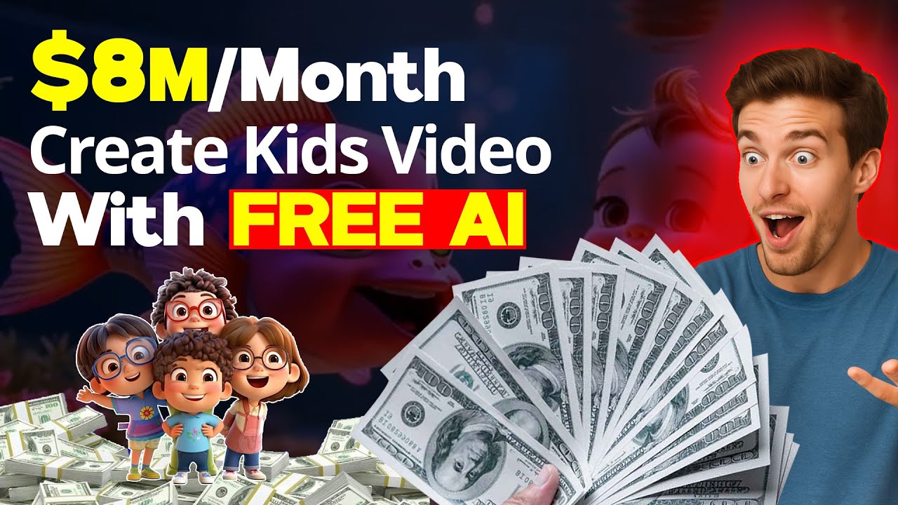 How to Make CoComelon Style Videos Using&nbsp;FREE&nbsp;AI | AIGainX