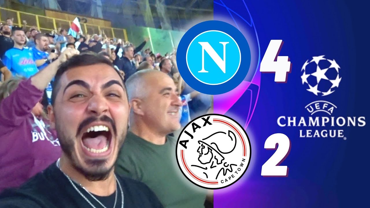 😍 IMBATTIBILI!!! NAPOLI-AJAX 4-2 | LIVE REACTION NAPOLETANO AL MARADONA HD