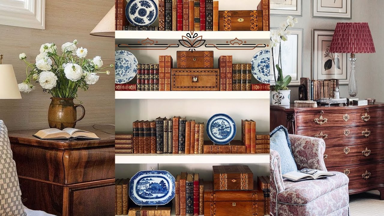 Antique Elegance on Display: How to Layer Vintage Gracefully | Elegant Vintage Home Decor
