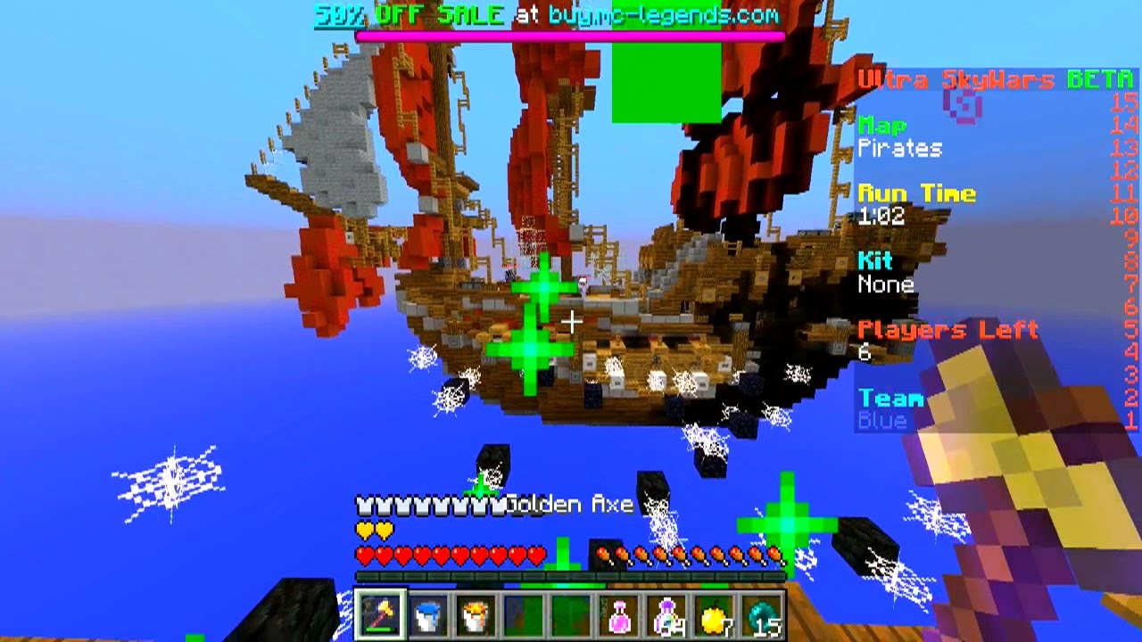 Minecraft ULTRA SKY WARS #3 with Vikkstar (Minecraft Sky Wars PVP)