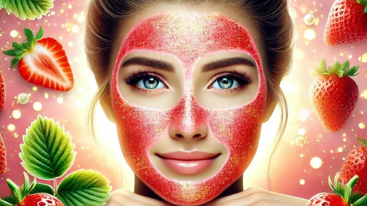 DIY Strawberry Face Mask for Glowing Skin