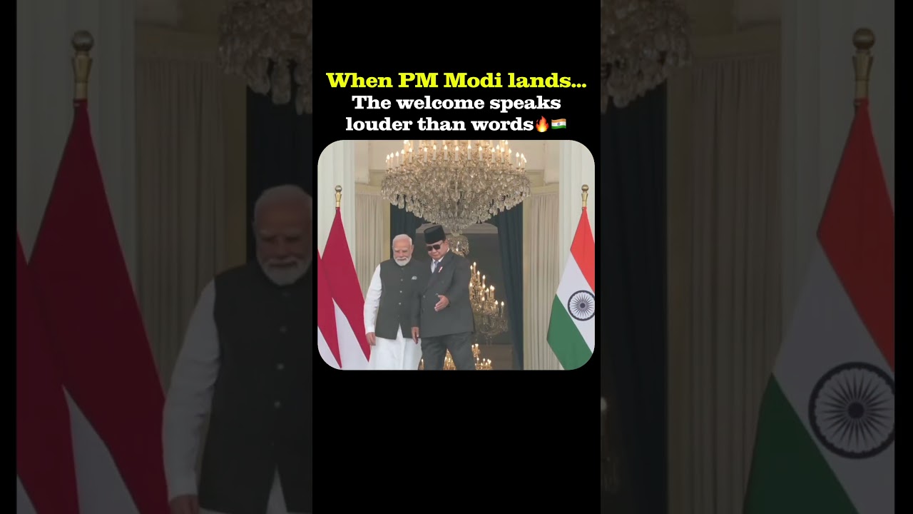 Встреча премьер-министра Моди говорит сама за себя! | #PMModi #Индонезия | #bjp