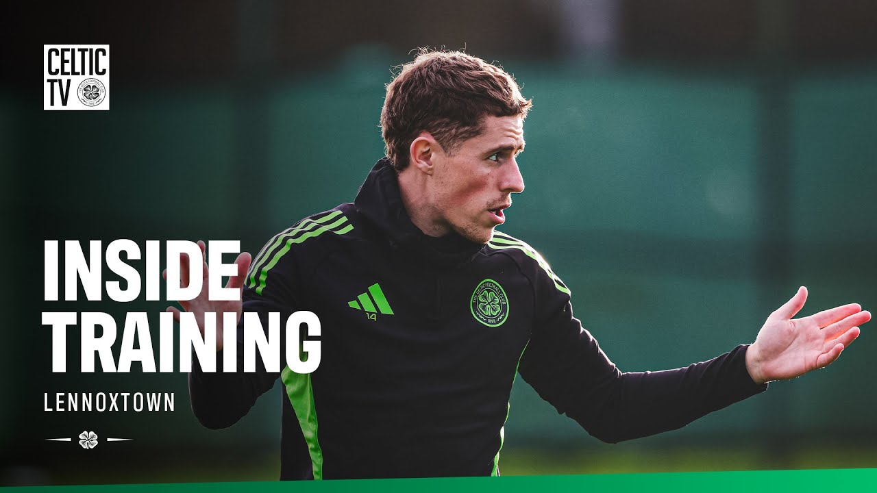 🏃&zwj;♂️Inside Training | Training at Lennoxtown (02/12/25)
