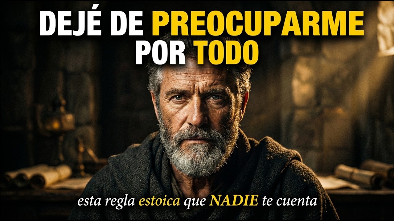Dejé de Preocuparme por Todo Con Esta Regla Estoica | ESTOICISMO