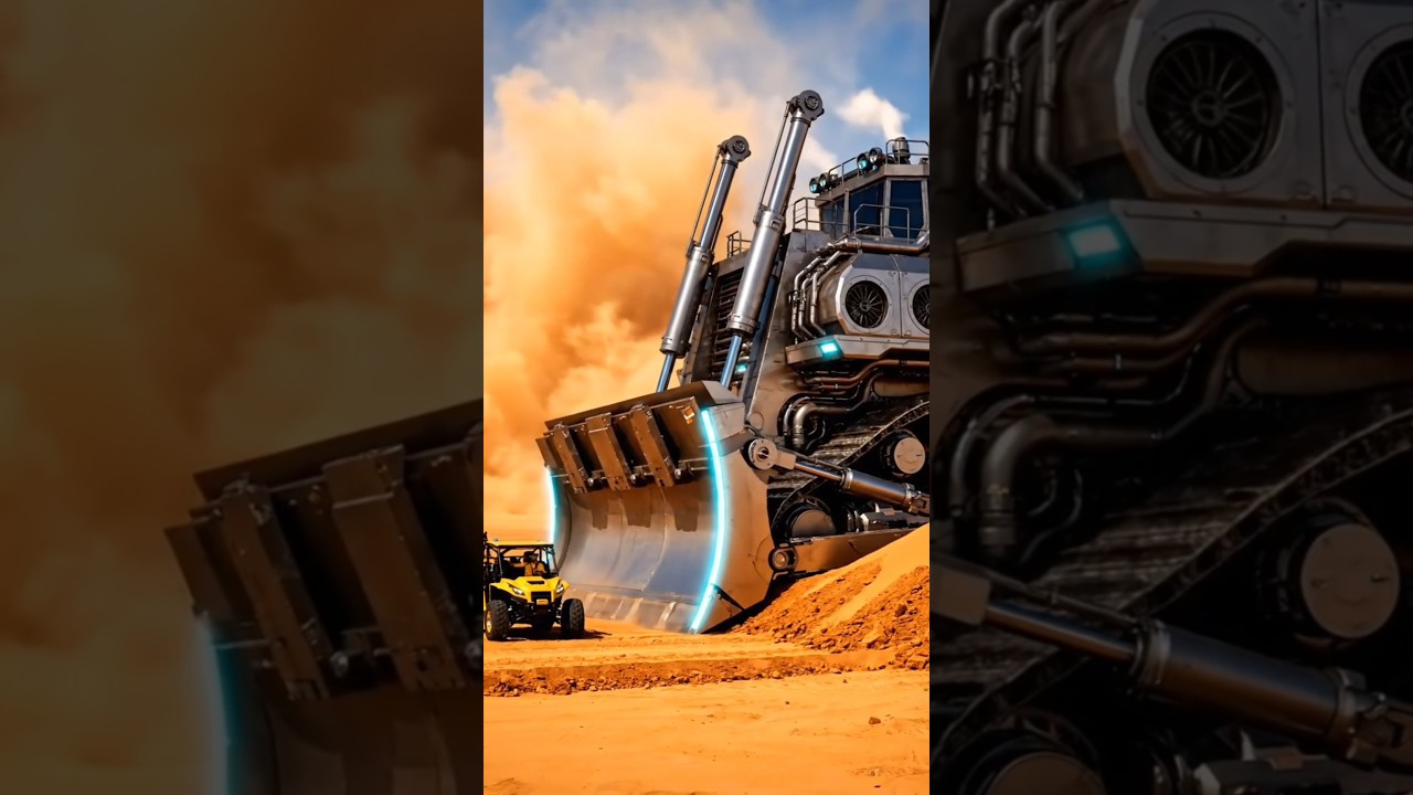 World&rsquo;s Largest Bulldozer in Action !!!!