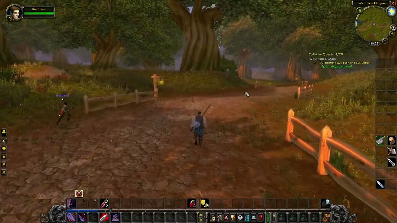 World of Warcraft Classic / Quest : Rüstung aus Tuch und aus Leder