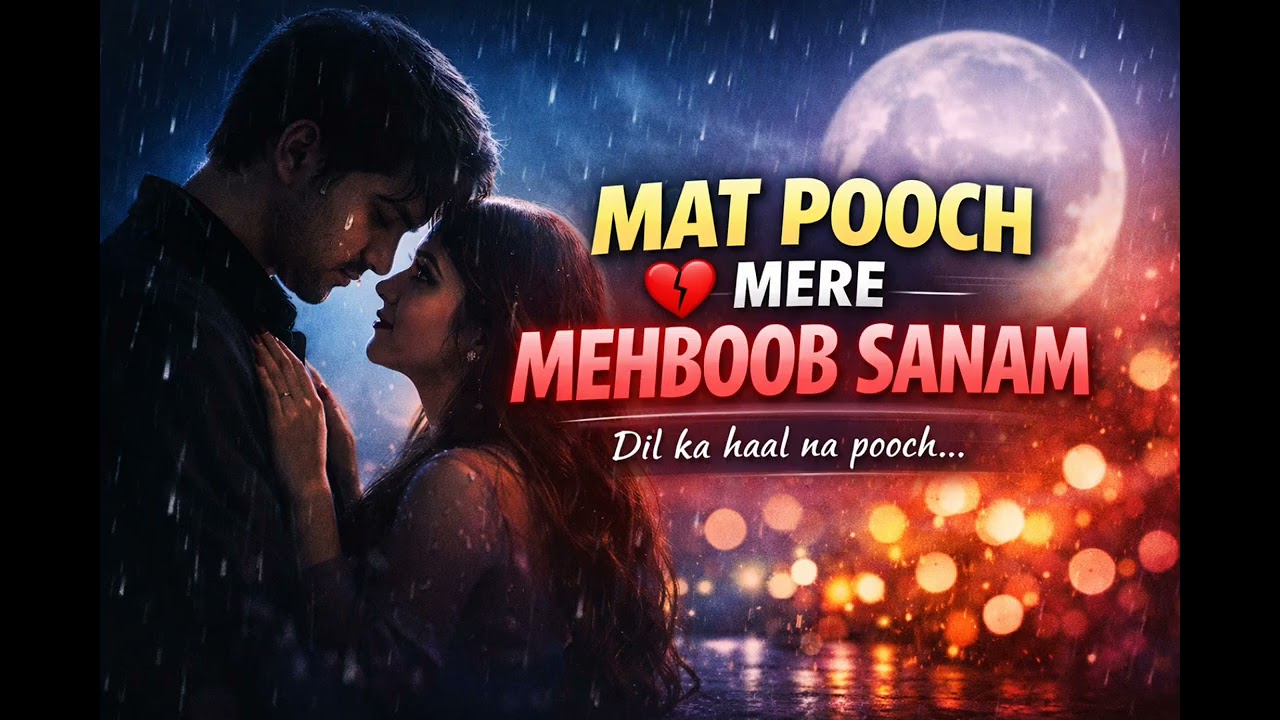 Mat Pooch Mere Mehboob Sanam😌💘