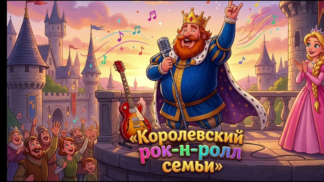 Король поёт Рок-н-ролл о своей семье 👑 | Песня Бременских Музыкантов | AI Song