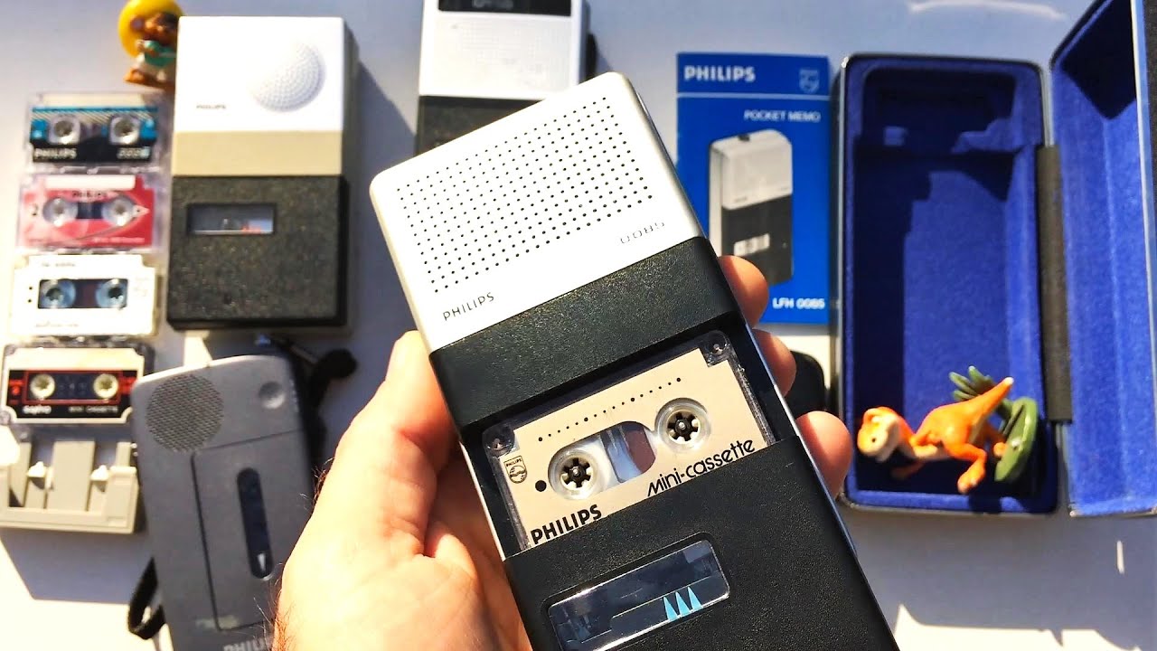 Philips Pocket Memo Mini Cassette Dictaphone Professional RECORDER 293, 388, 398, 0085/15/25, 0185