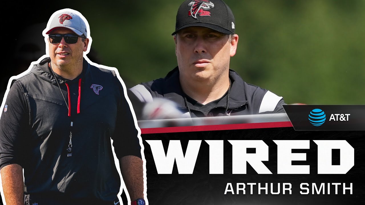 Head Coach Arthur Smith is Mic'd Up at AT&T Training Camp | Atlanta Falcons | Wired