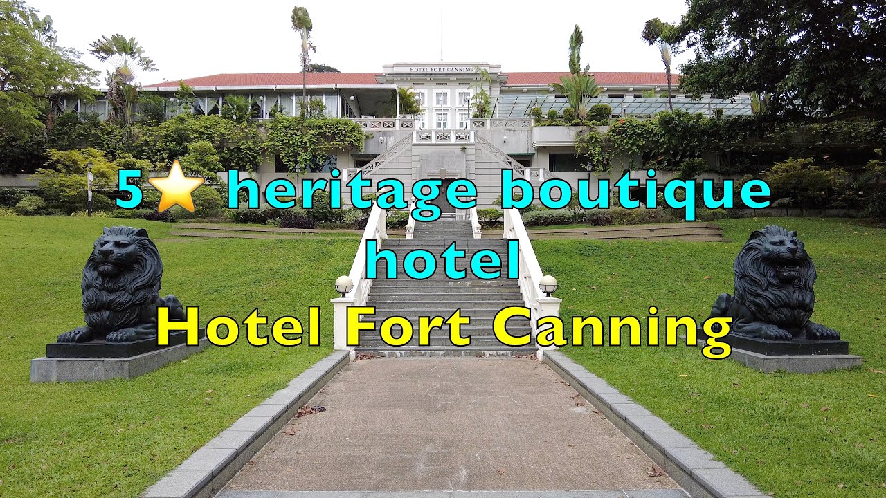 Singapore Scene 4K - Hotel Fort Canning #Singapore #4K