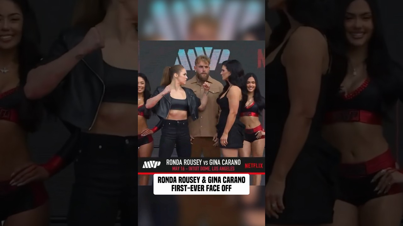 RONDA ROUSEY & GINA CARANO'S FIRST-EVER FACE OFF 🔥