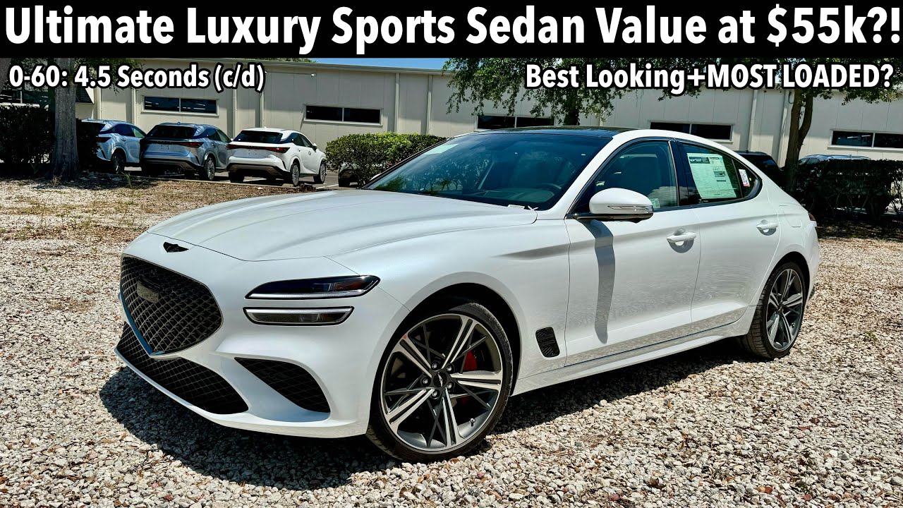 Genesis G70 3.3T Sport Prestige 2025 года: ТЕСТ-ДРАЙВ + ПОЛНЫЙ ОБЗОР
