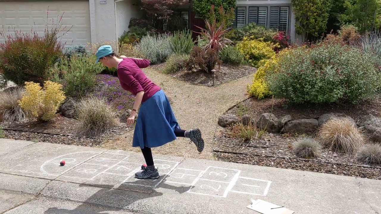 Hopscotch- Math Game 2- 