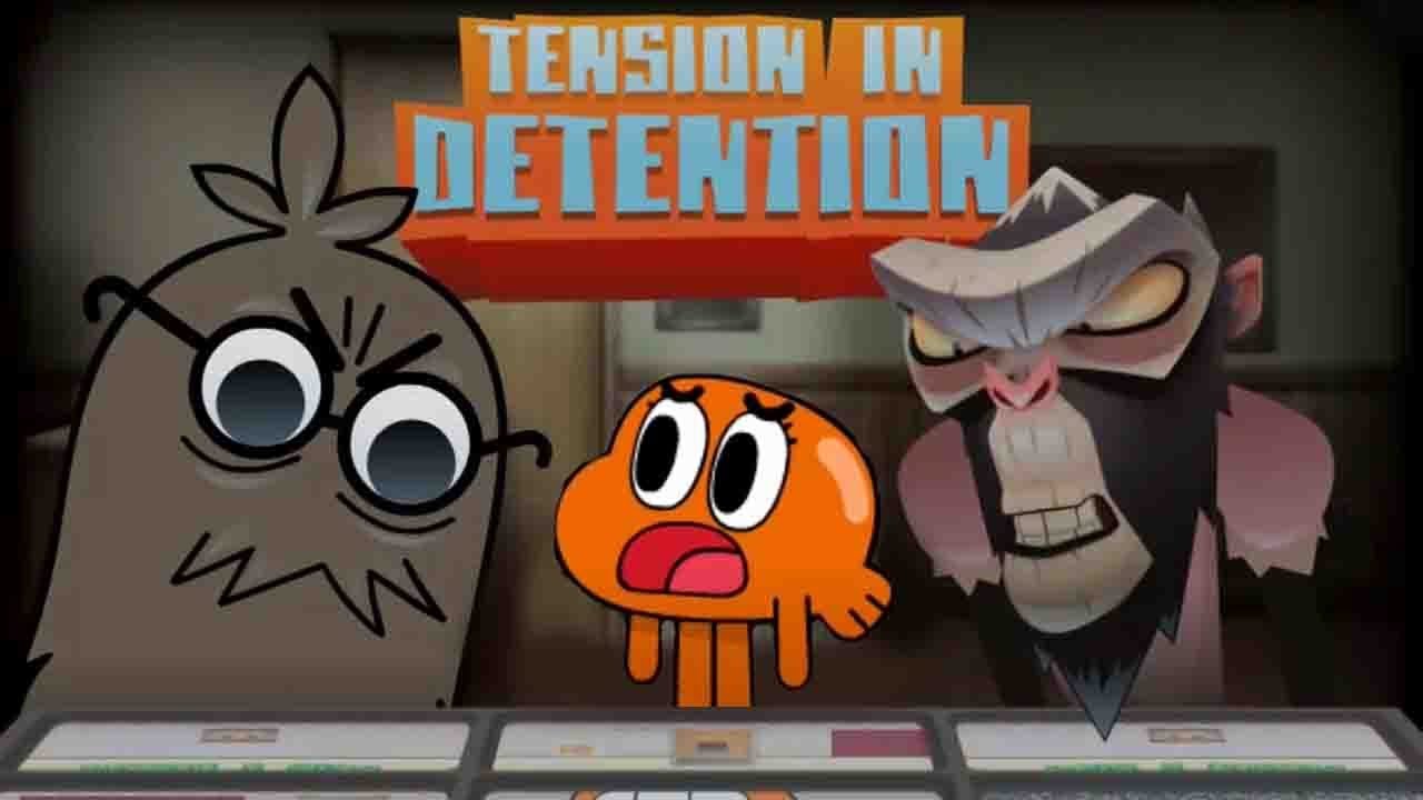 TENSION IN DETENTION - THE AMAZING WORLD OF GUMBALL COMPLETE WALKTHROUGHT