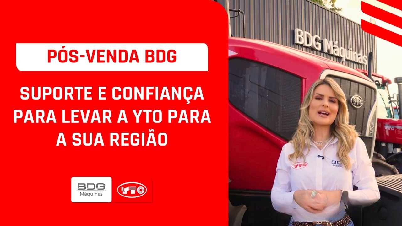 Pós-venda YTO: suporte e confiança para quem vende máquinas agrícolas