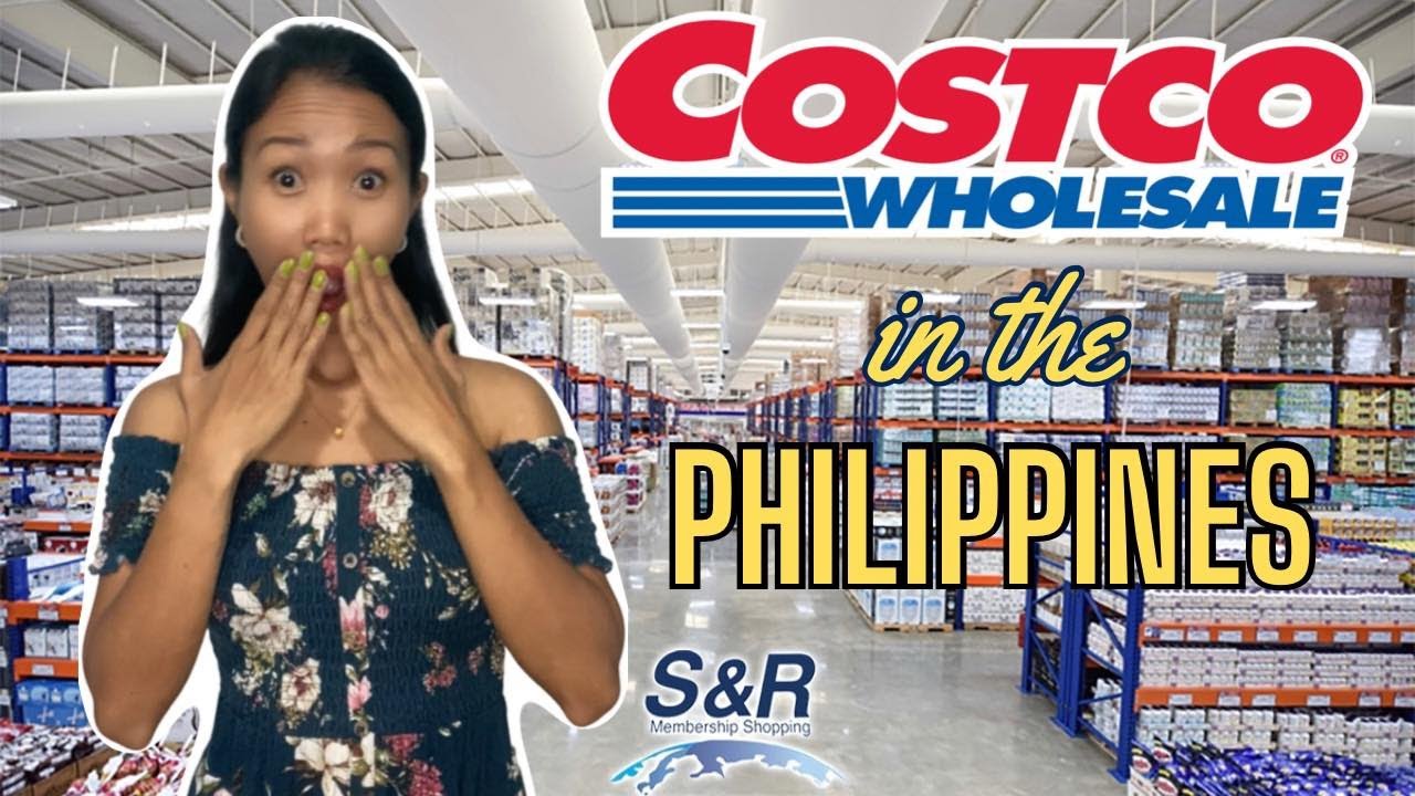 YOU ARE RICH WHEN YOU SHOP HERE | S&R The Costco of the PHILIPPINES #philippines #shopping