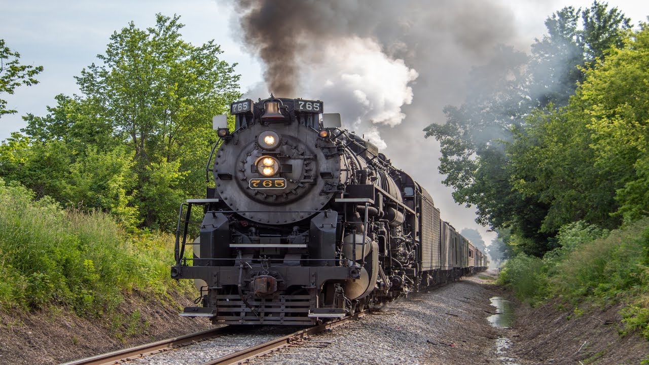 Nickel Plate Road 765: Tri-State Scenic Steam 2025 (4K)