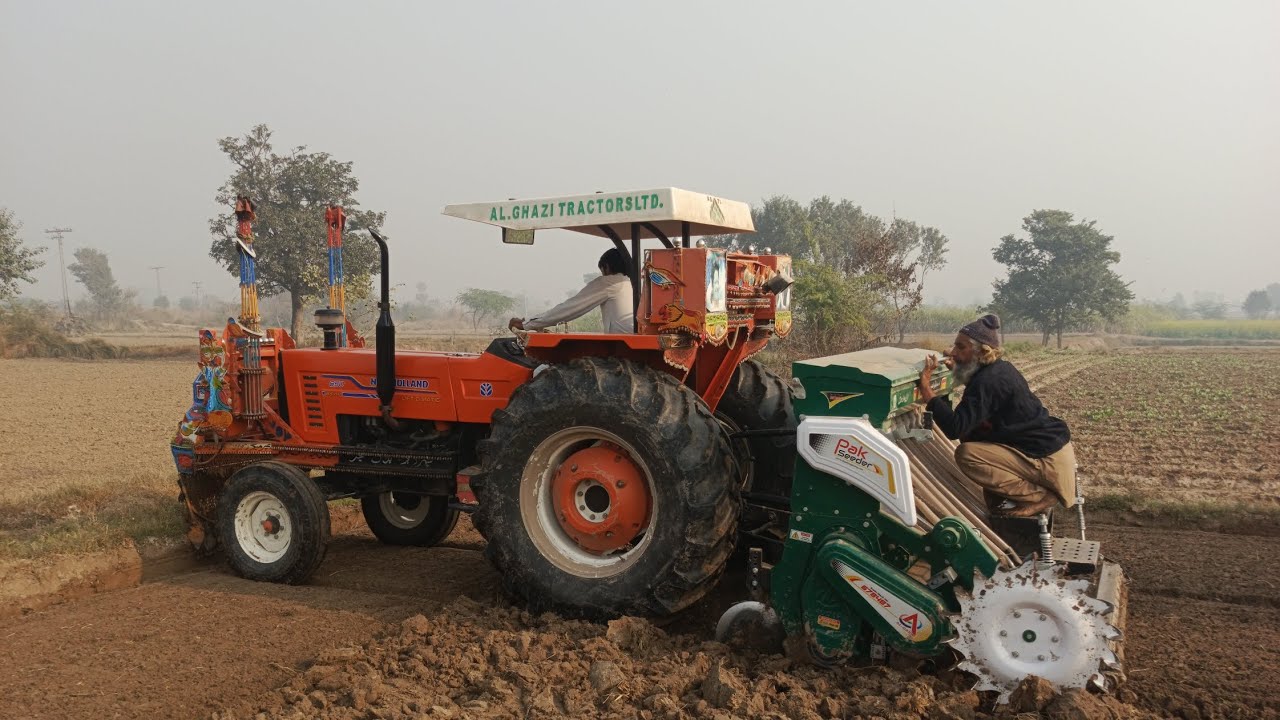 850 سوپر سیڈر تے بغیر دھوے کے ۔ پاک سیڈر 2025 ماڈل  New holland 850 ki perfomance 