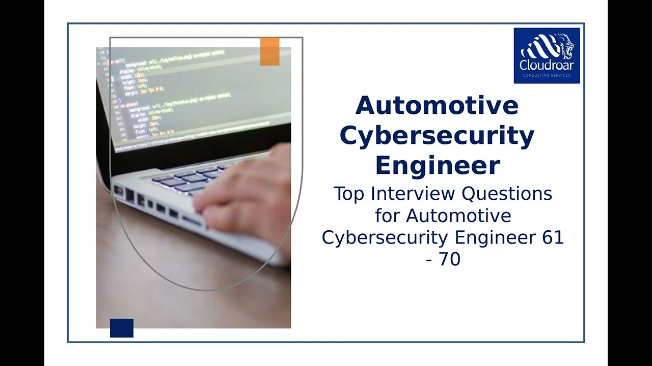 Top Automotive Cybersecurity Engineer Q and A for Vehicle Security, CAN & Embedded Systems | Part 7