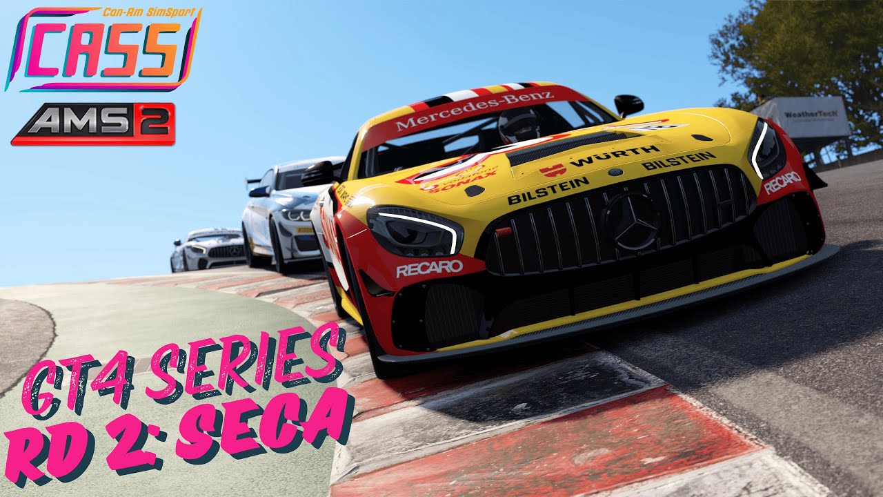 AMS2  | Can-Am Sim Sport GT4 Series | Round 2: Laguna Seca