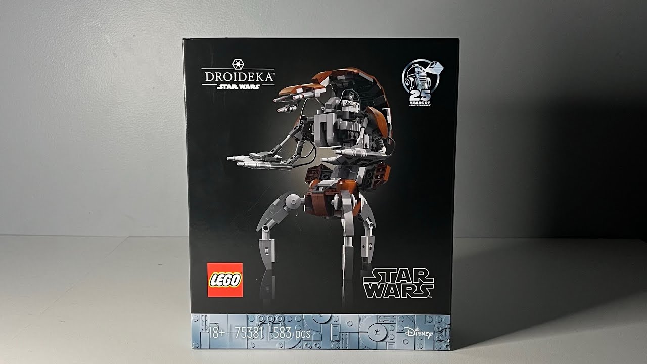 StarWars Lego Droideka - Set 75381 Speed Build