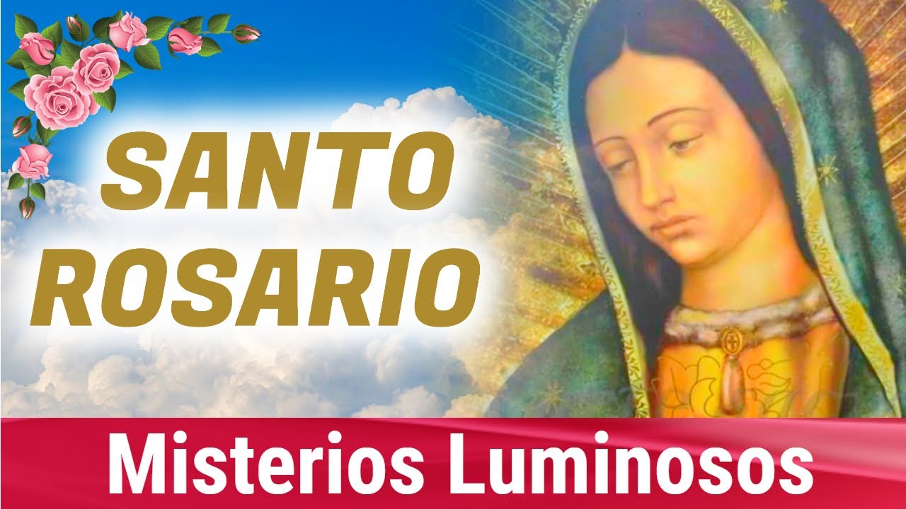 🙏❤️🙏 SANTO ROSARIO de Hoy Jueves 19 de MARZO de 2026 🌹 MISTERIOS LUMINOSOS